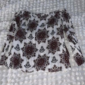 Off the shoulder top